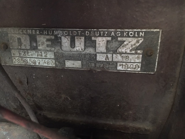 Deutz F2L712 - 1