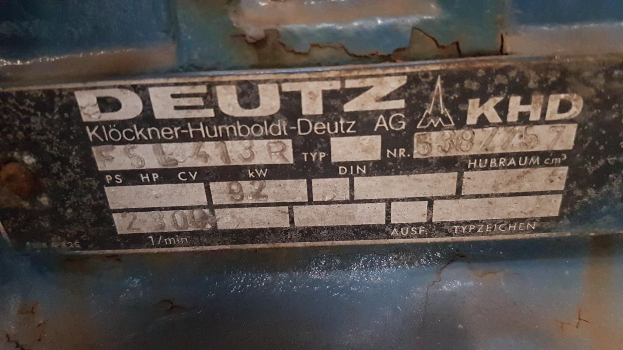 Deutz F5L413R